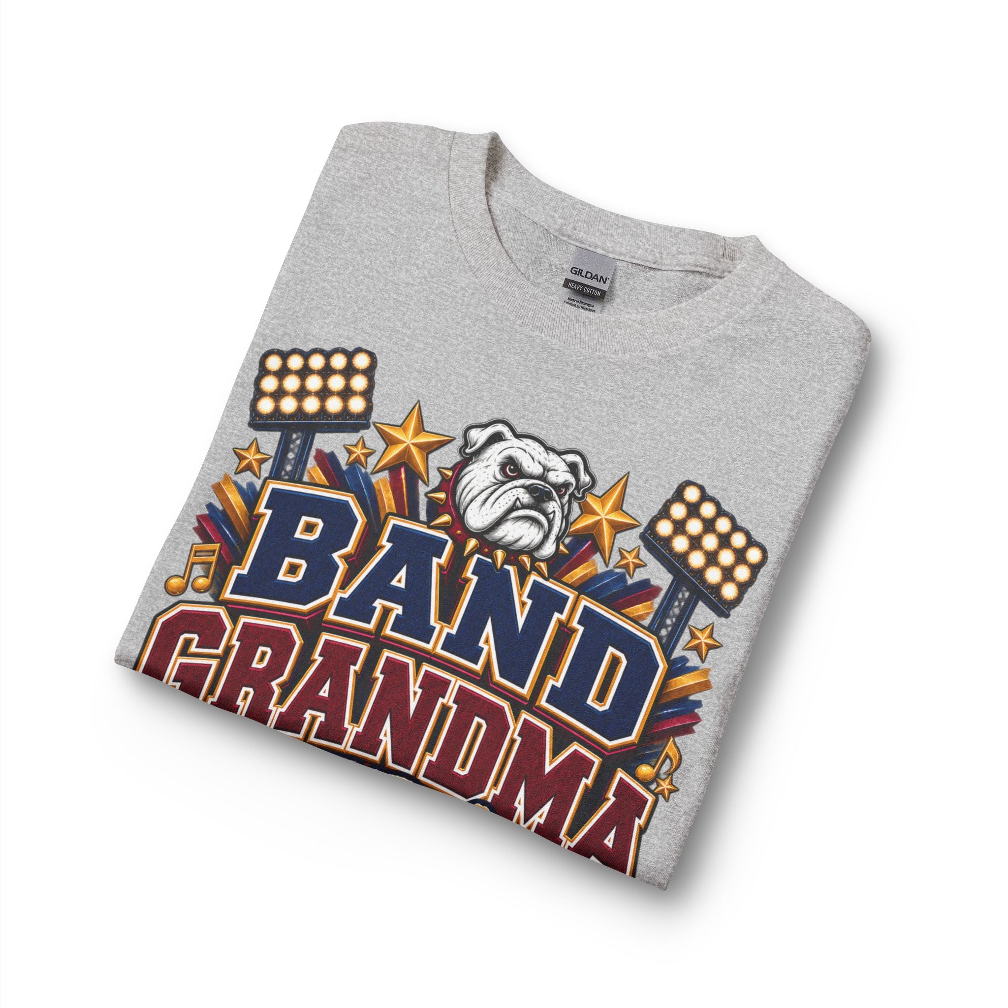 Band Grandma Era Long Sleeve Tee - Marching Bulldogs Pride