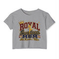 Royal Sweetheart Mom Crop Top — 'She Dances, Reigns' Festival Tee