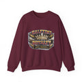 Crewneck Sweatshirt - "Halftime Royalty" Vintage Crown Football Graphic