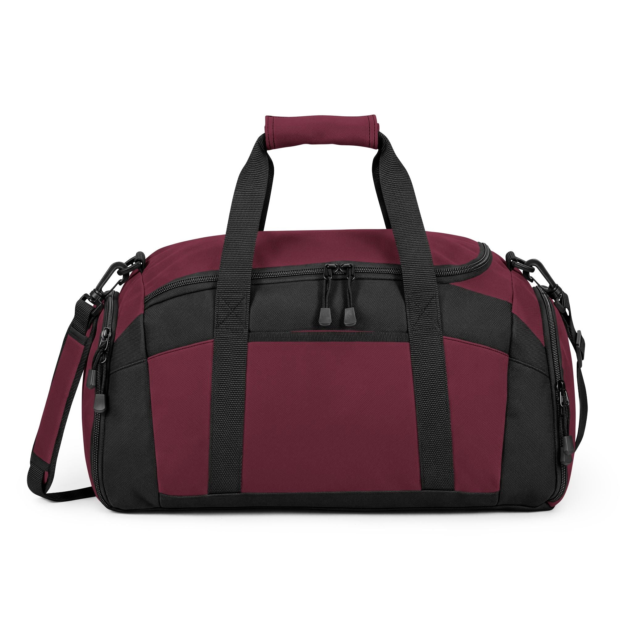 Maroon Bulldog Gym Bag — Durable Duffel with Mascot Logo