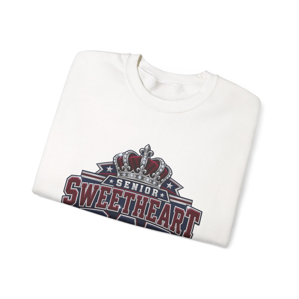 Senior Sweetheart Dad Crewneck Sweatshirt — 'Built for the Stands' Class of 2023