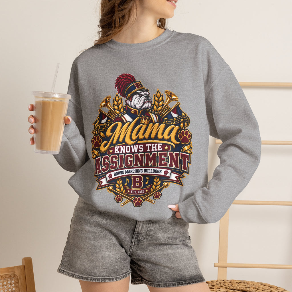 Mama Knows the Assignment Sweatshirt – Vintage Barber Shop Graphic Crewneck