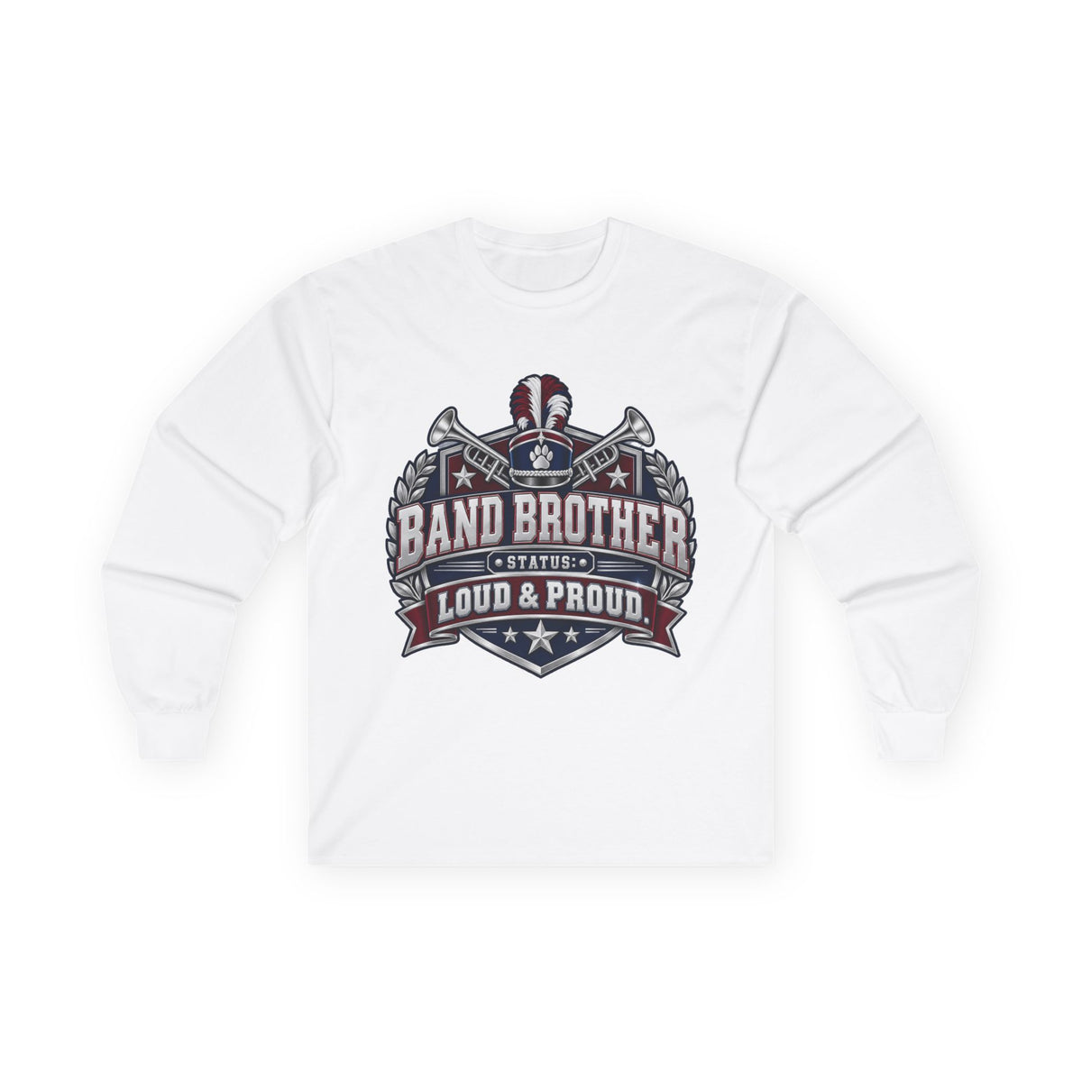 Band Brother Long Sleeve Tee — Loud & Proud Marching Band Shirt
