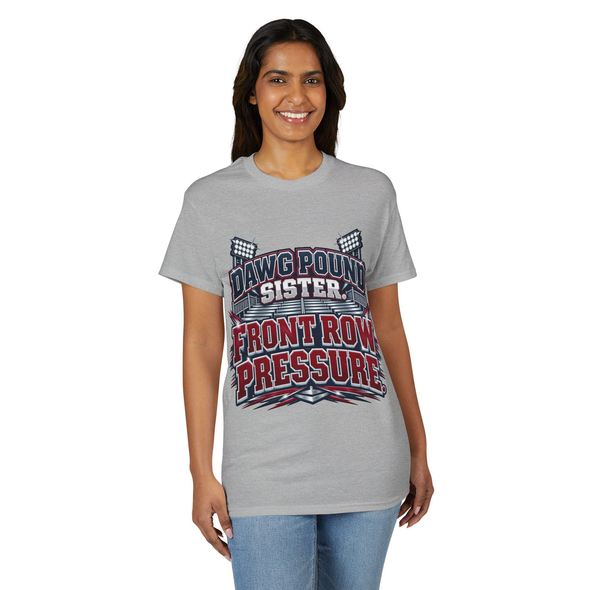 Dawg Pound Sister Front Row Pressure T-Shirt