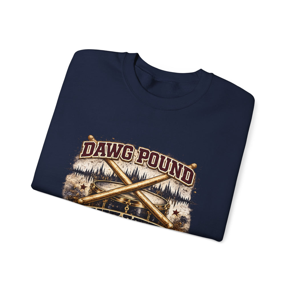Dawg Pound 'Built Different' Crewneck Sweatshirt — Retro Hunting Graphic Pullover
