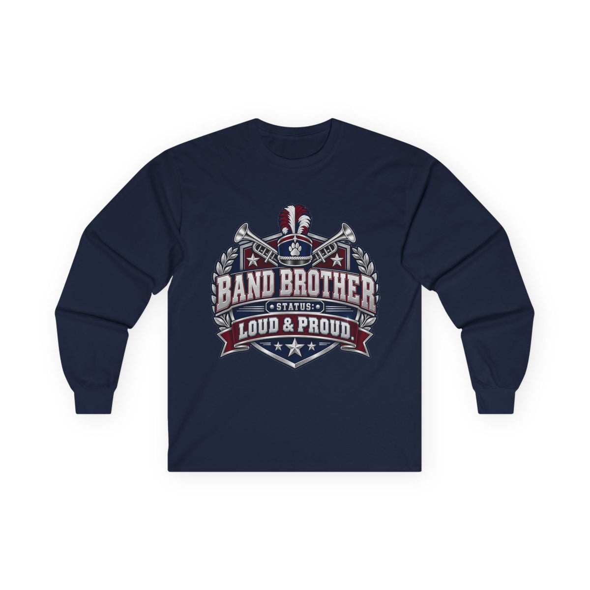 Band Brother Long Sleeve Tee — Loud & Proud Marching Band Shirt