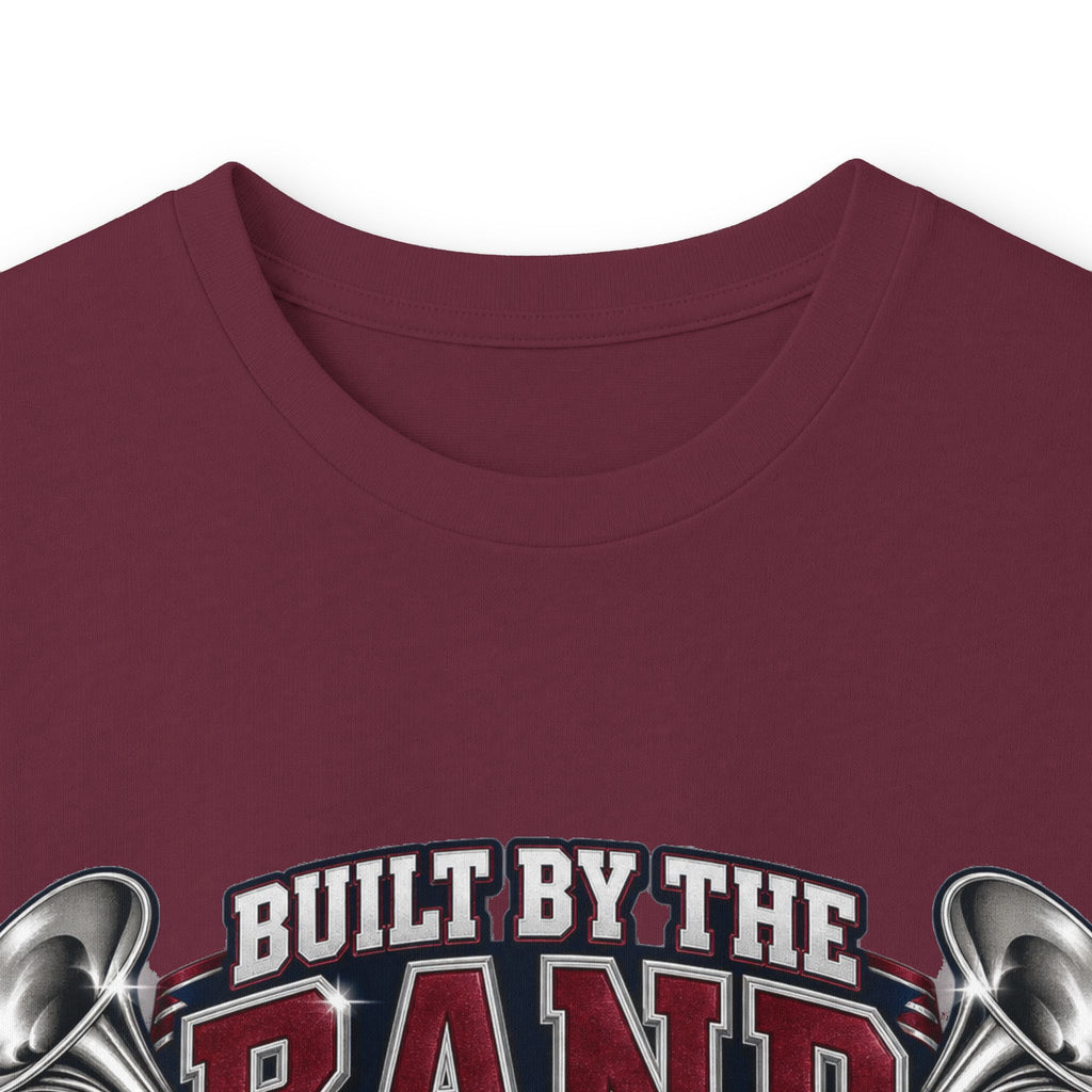 Long Sleeve Tee - "Built by the Band, Remembered by the Legacy" Rock Drum & Horn Graphic