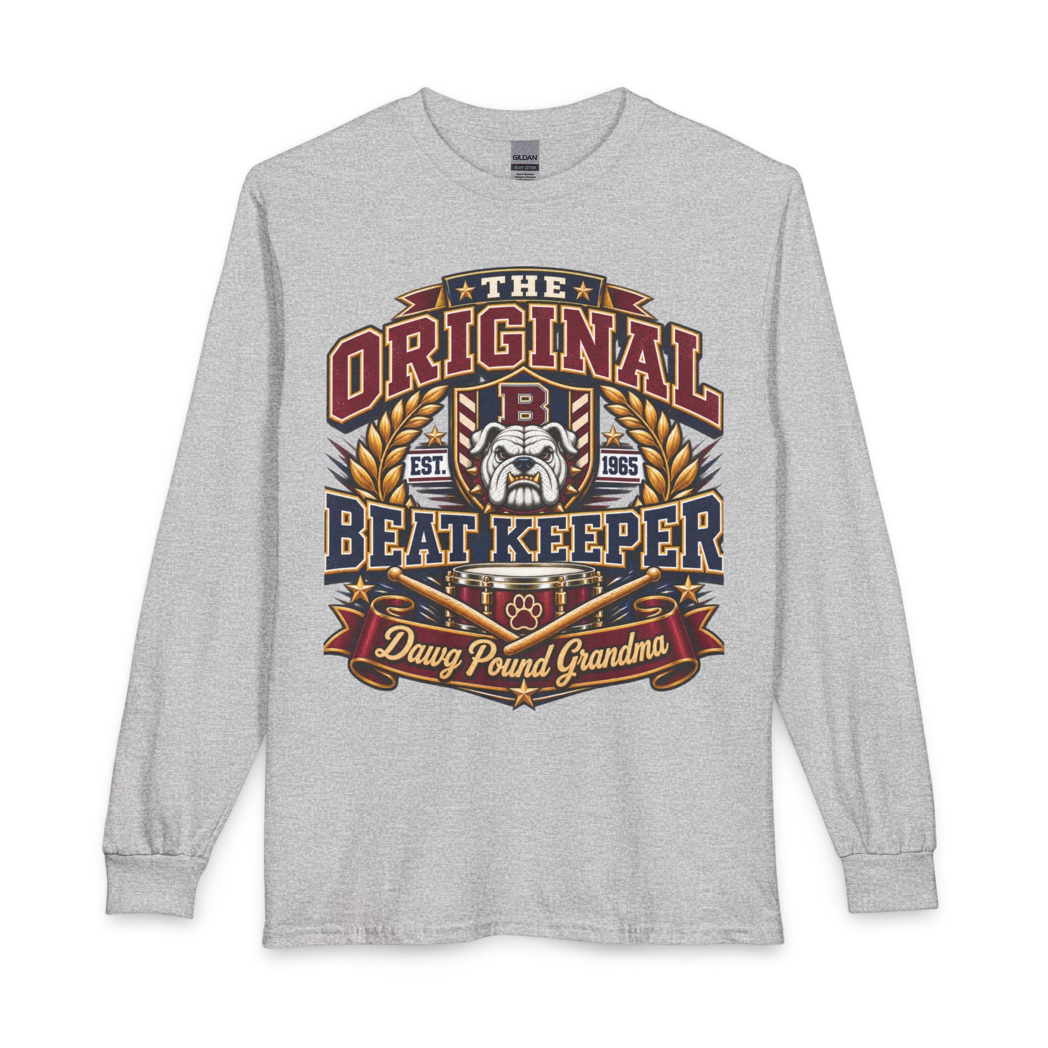 The Original Beat Keeper Long Sleeve Tee – Dawg Pound Grandma Graphic