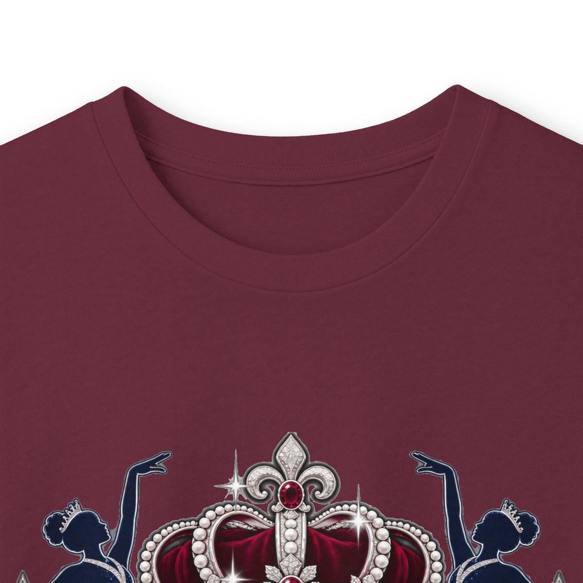Senior Mom Long Sleeve Tee — "Senior Mom" Royal Sweethearts Design
