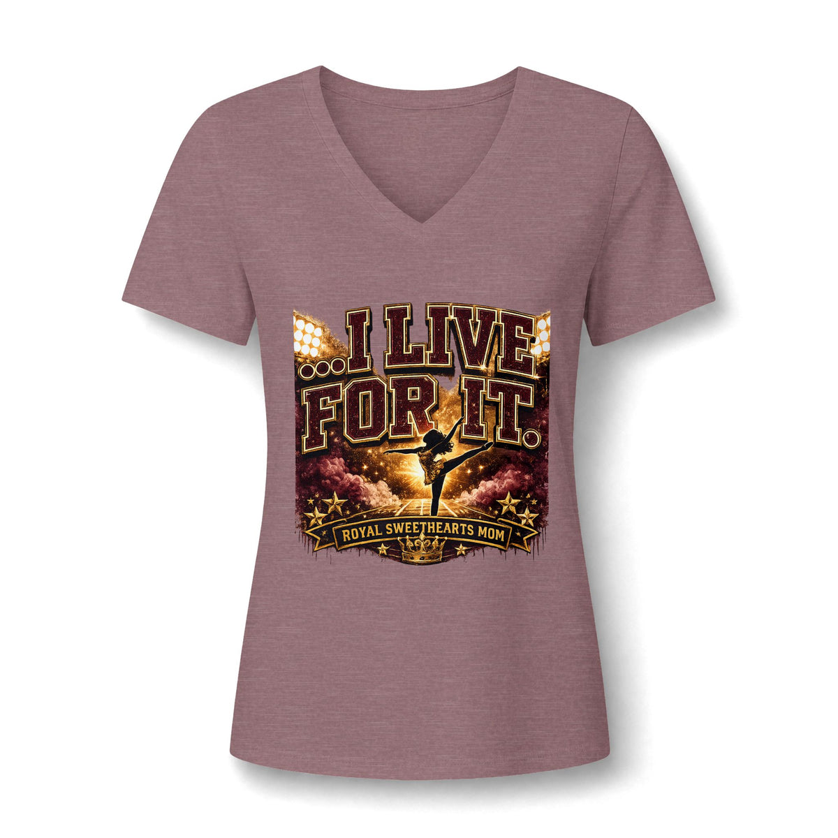 I Live For It Concert V-Neck Tee