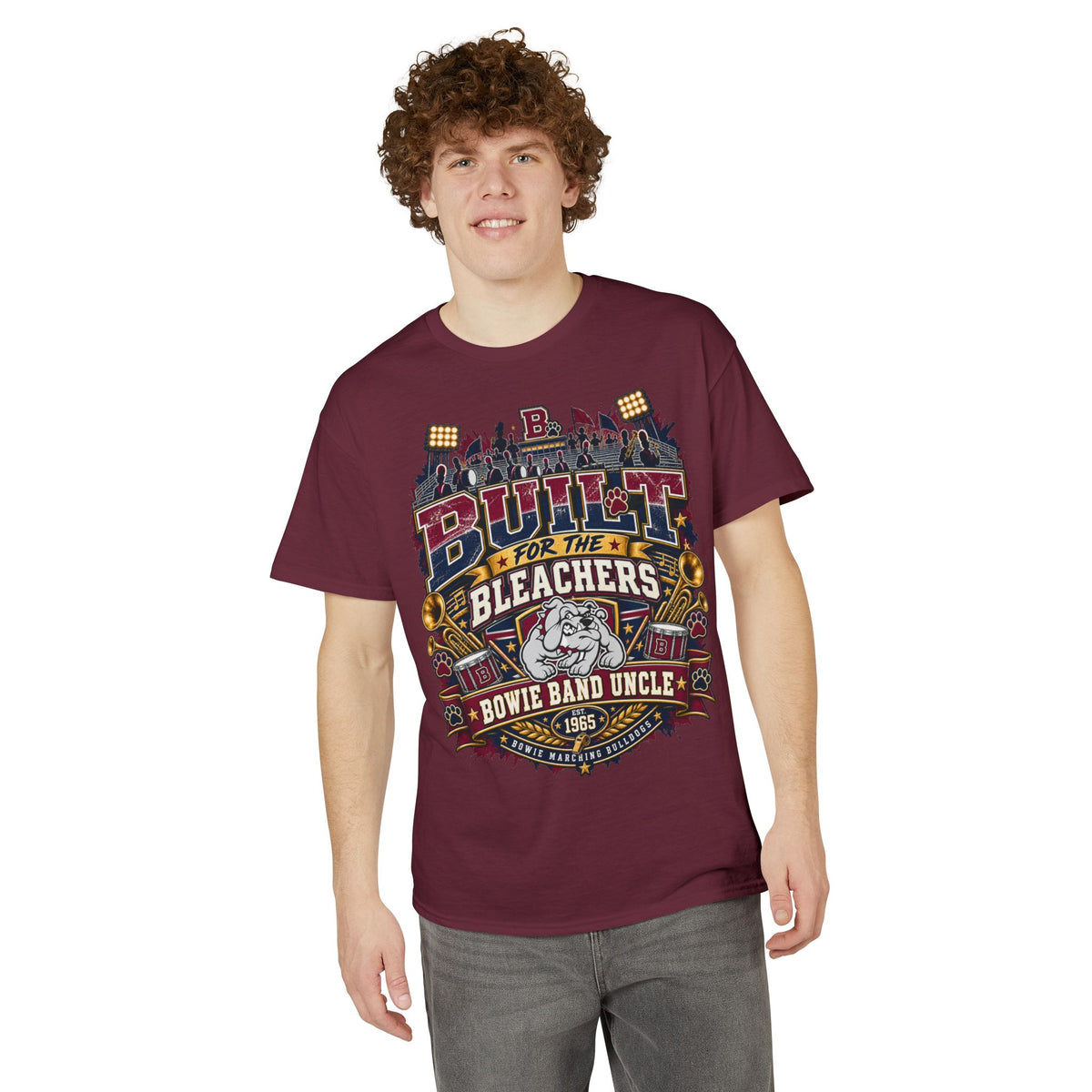 Built for the Stands T-Shirt — Bowie Band Uncle Vintage Sports Fan Tee