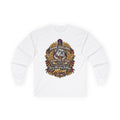 Bulldog Racing Mom Long Sleeve Tee — 'Raising Excellence' Vintage Crest