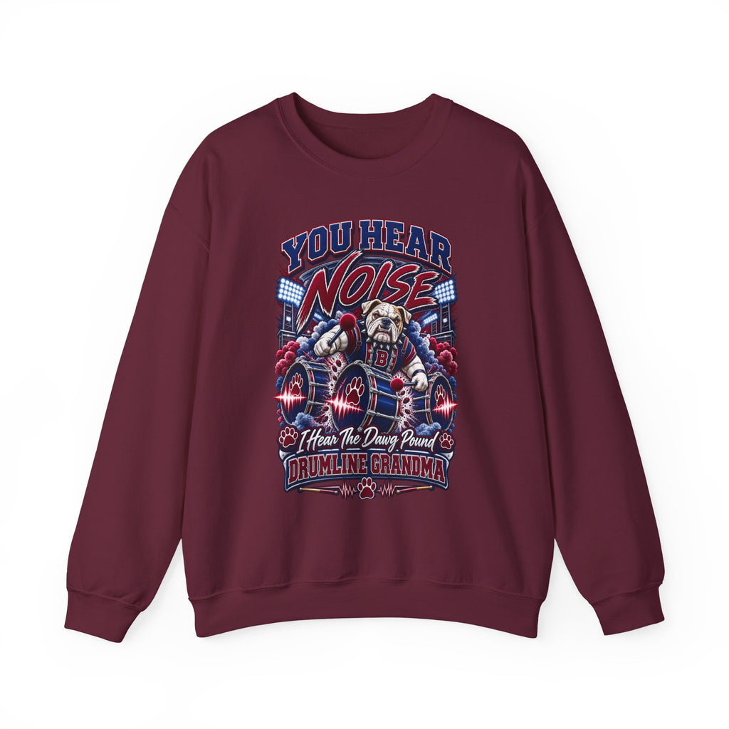You Hear Noise Grandma Motorcycle Crewneck Sweatshirt