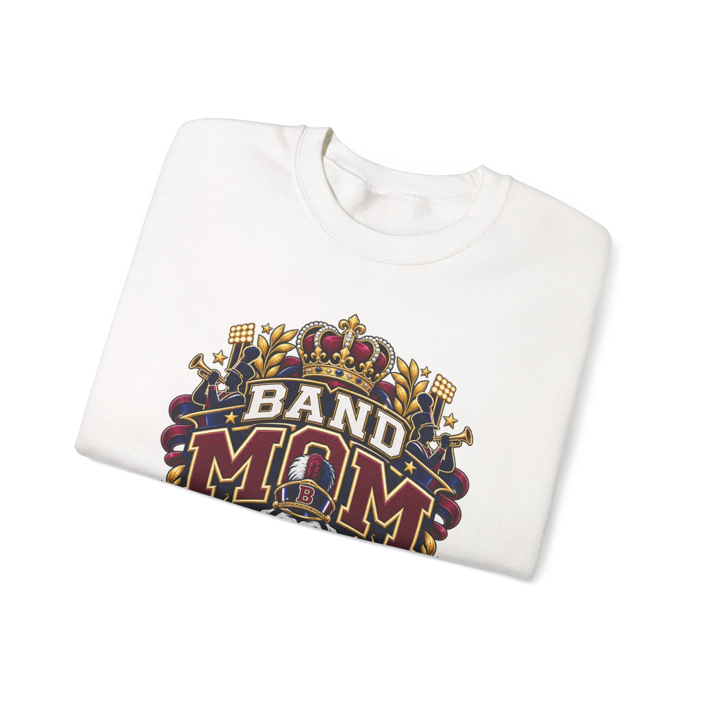 Band Mom Crewneck Sweatshirt – Regal Bulldog Marching Band Design