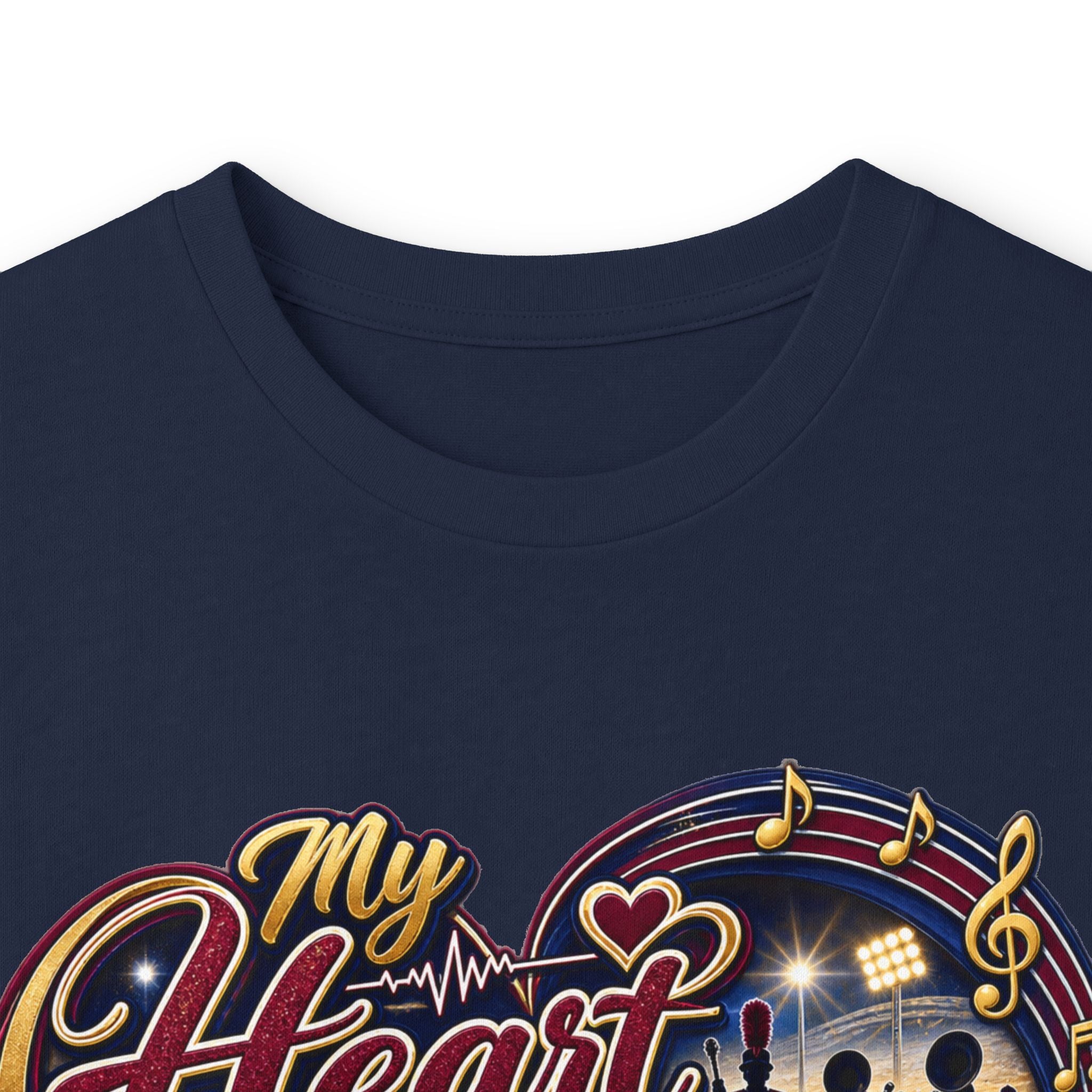 Bulldogs Mom Long Sleeve Tee — "My Heart Belongs to the Bulldogs" Fan Shirt