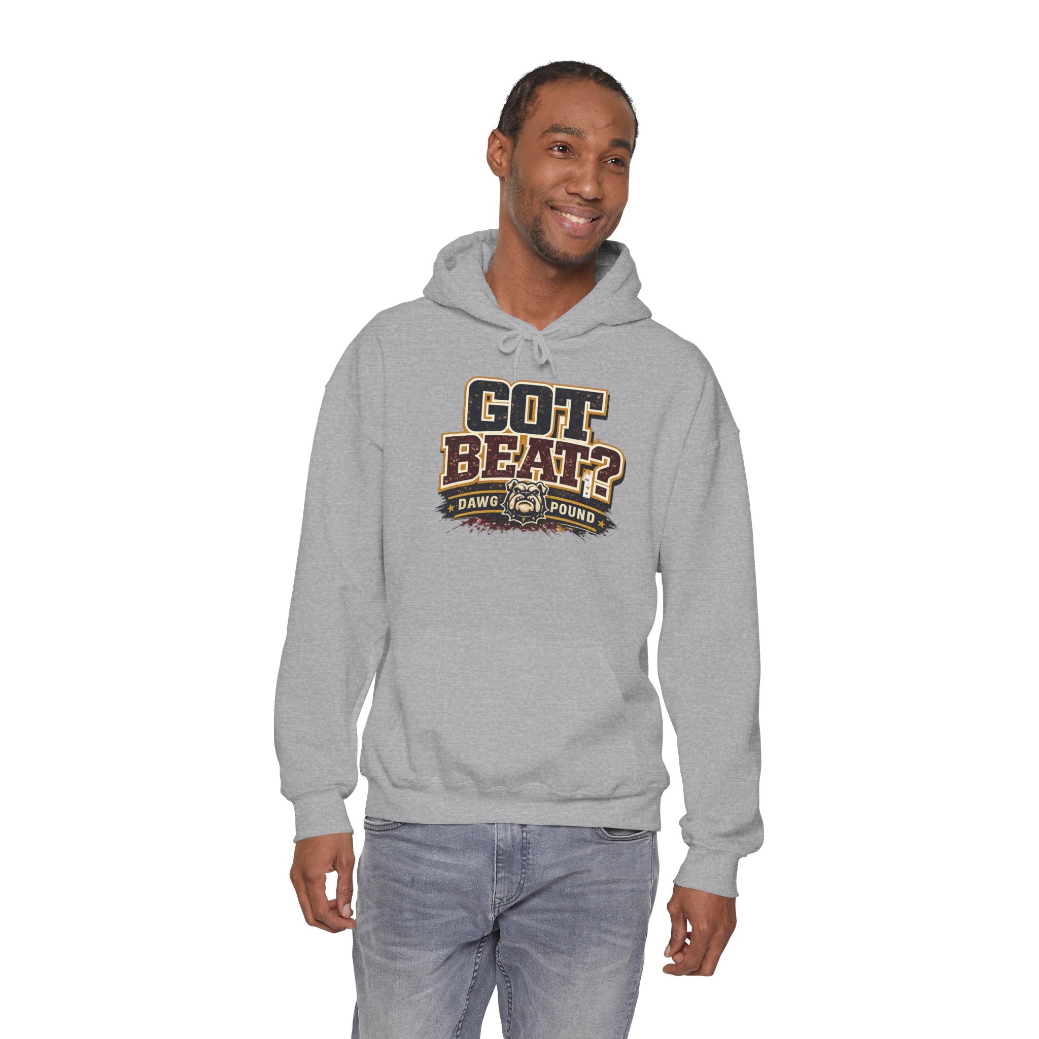 Got Beat? Dawg Pound Hoodie — Cleveland Browns Retro Football Fan Sweatshirt