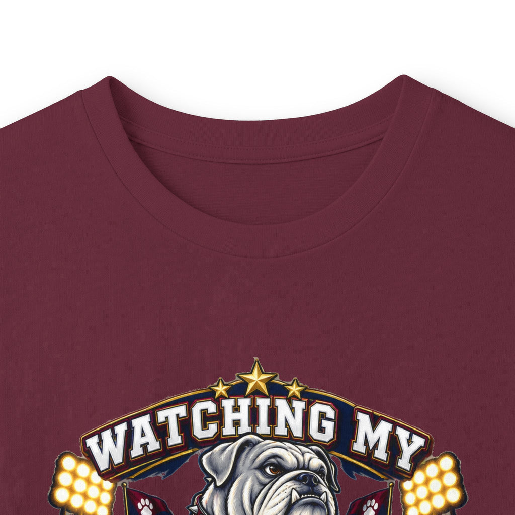Watching My Bulldog March Into Greatness Long Sleeve Tee