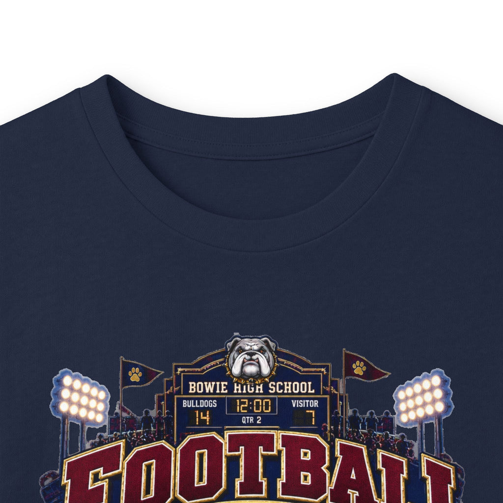 Football Dad Long Sleeve Tee — "I Came for Halftime, Stayed for Mom" Vintage Game Day Shirt