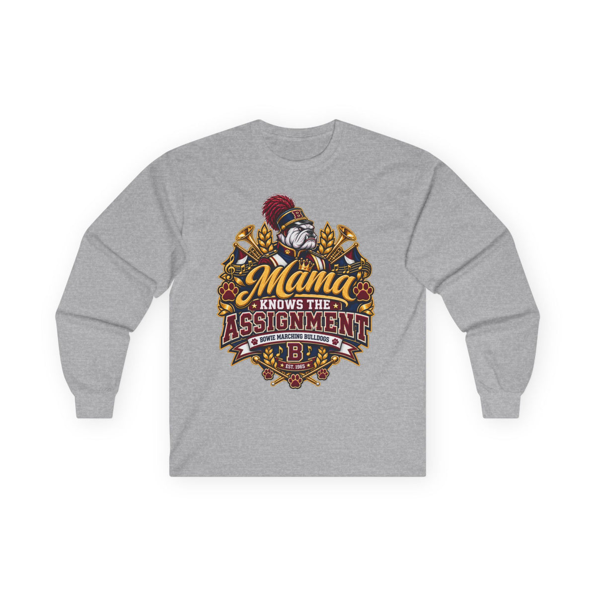 Mama Knows the Assignment Long Sleeve Tee
