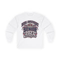 Senior 2021 "Royal Sweetheart" Long Sleeve Tee — Crown Secured Graduation Shirt