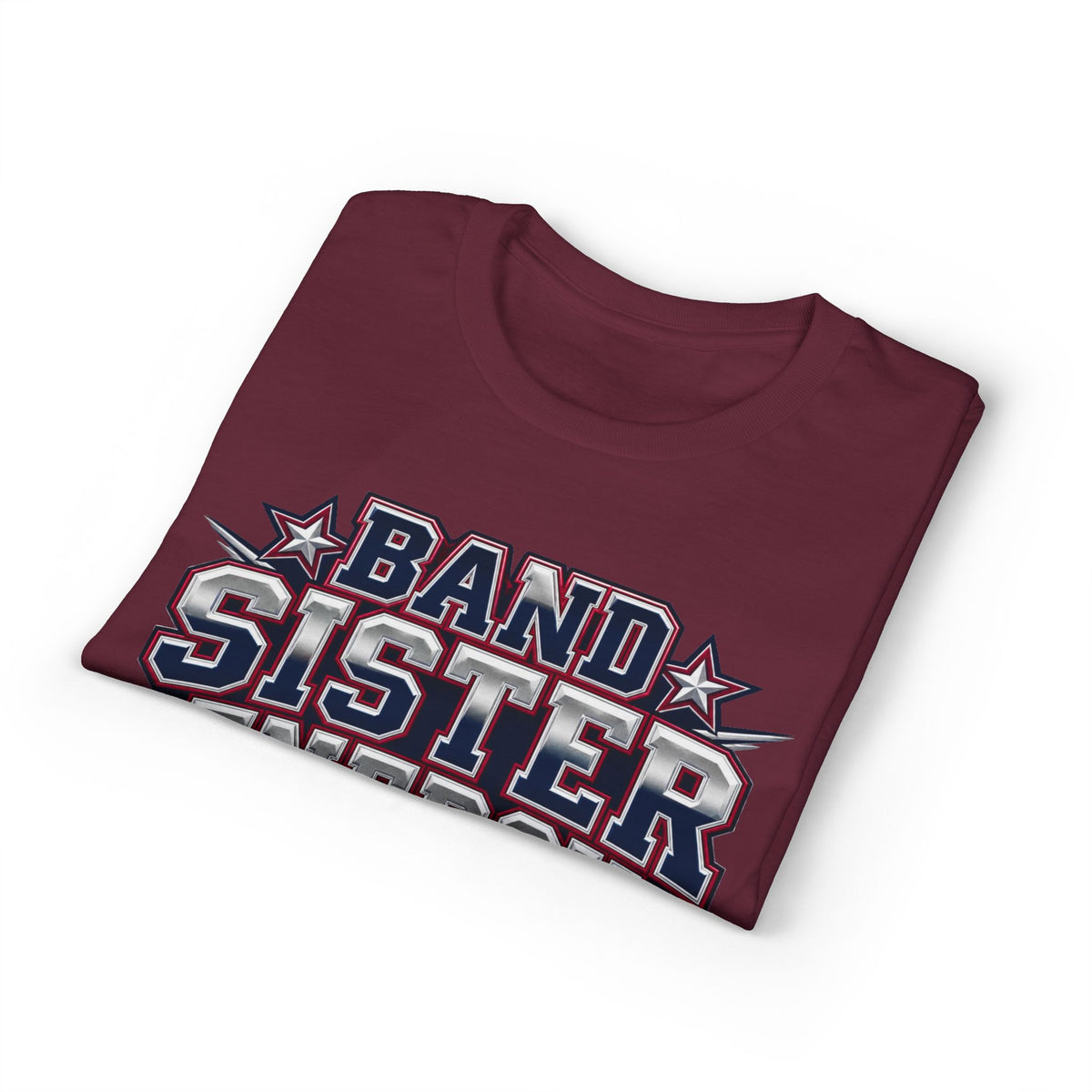 Band Sister Energy T-Shirt — "All Heart, All Hype" Marching Band Tee