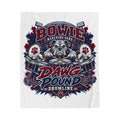 Velveteen Plush Blanket - Bowie Dawg Pound Marching Band Drumline Design