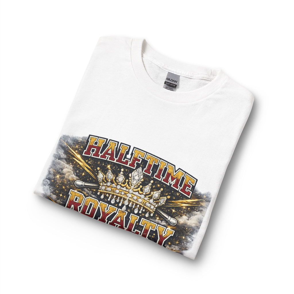 Halftime Royalty Long Sleeve Tee — ‘Halftime Royalty’ Crown Graphic Sports Fan Shirt