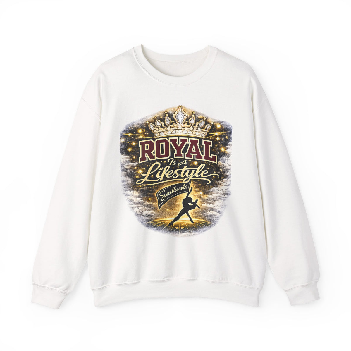 Royal Lifestyle Sweatshirt — Crown Graphic Crewneck