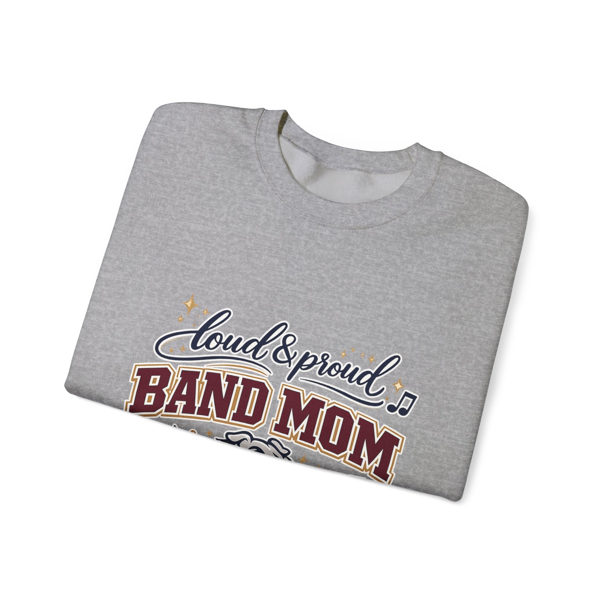 Bowie Bulldogs Mom Crew Neck Sweatshirt