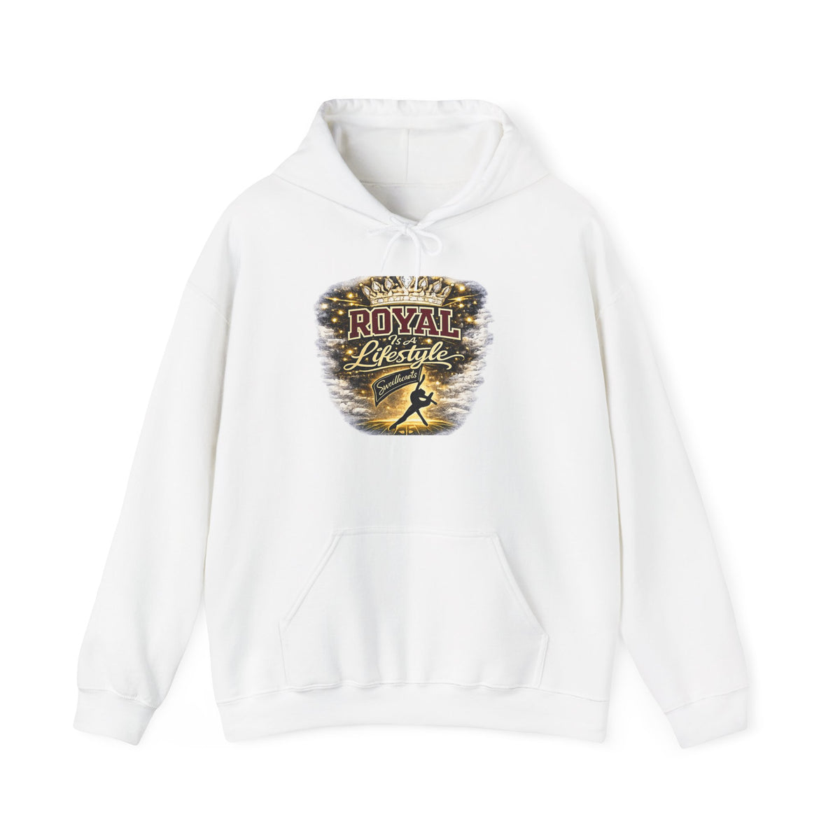 Royal Lifestyle Hoodie - Crown Graphic Pullover for Regal Streetwear