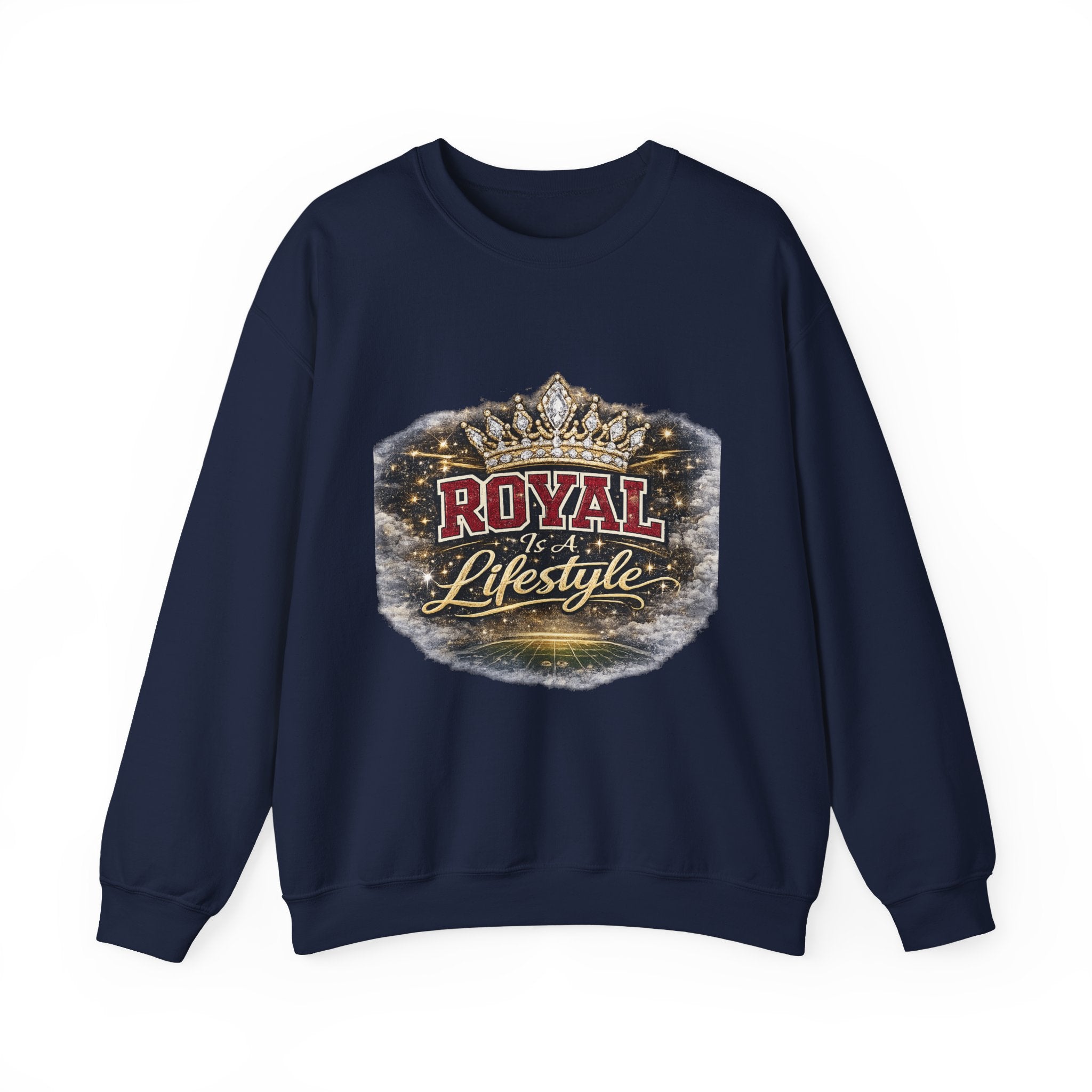 Royal Lifestyle Sweatshirt — Crown Graphic Crewneck