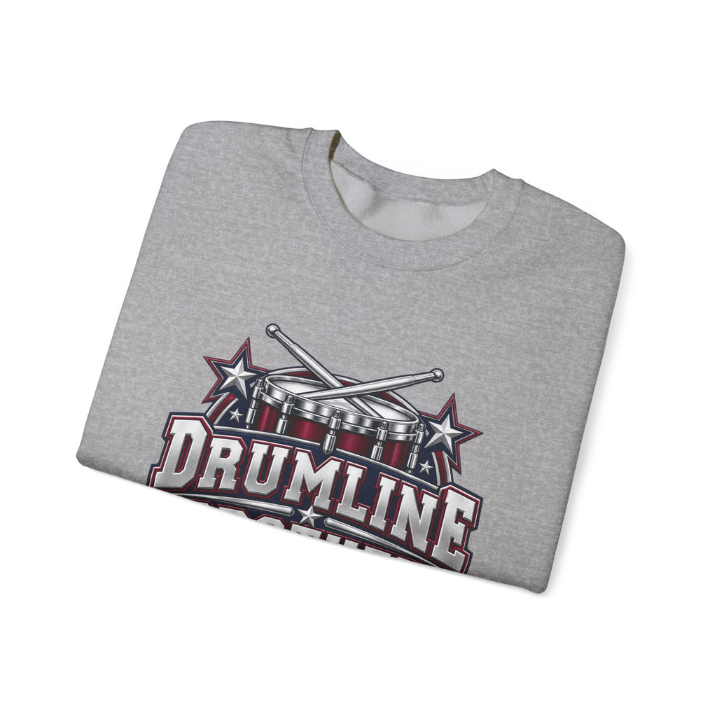 Drumline Brother Crewneck Sweatshirt — Marching Band Drum Major Gift