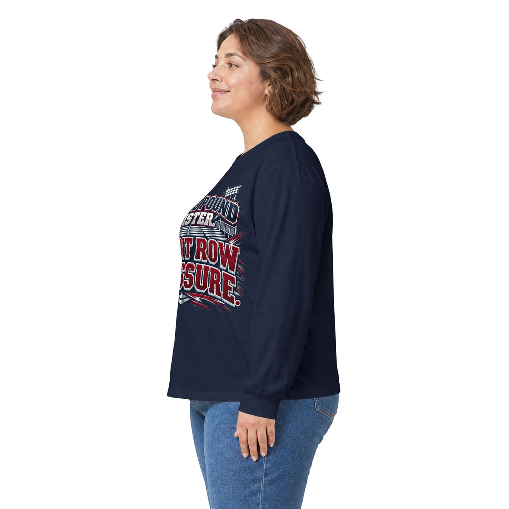 Long Sleeve Tee — "Dawg Pound Sister" Front Row Pressure Football Fan Shirt