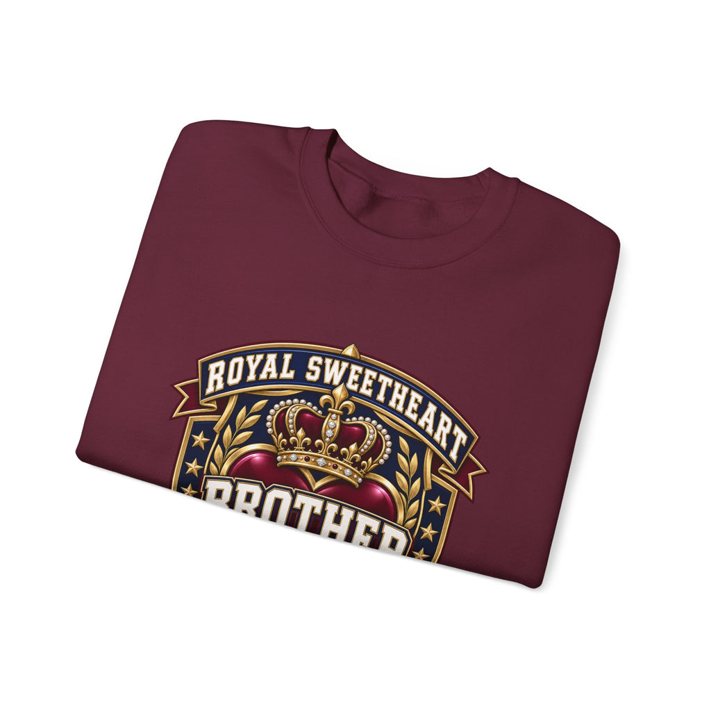 Brother Protection Detail Sweatshirt – Royal Sweetheart Crown Crewneck