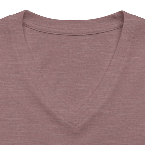 Beat Rhythm Tradition Women's V-Neck Tee — Drumline / Musician Pride Graphic Shirt