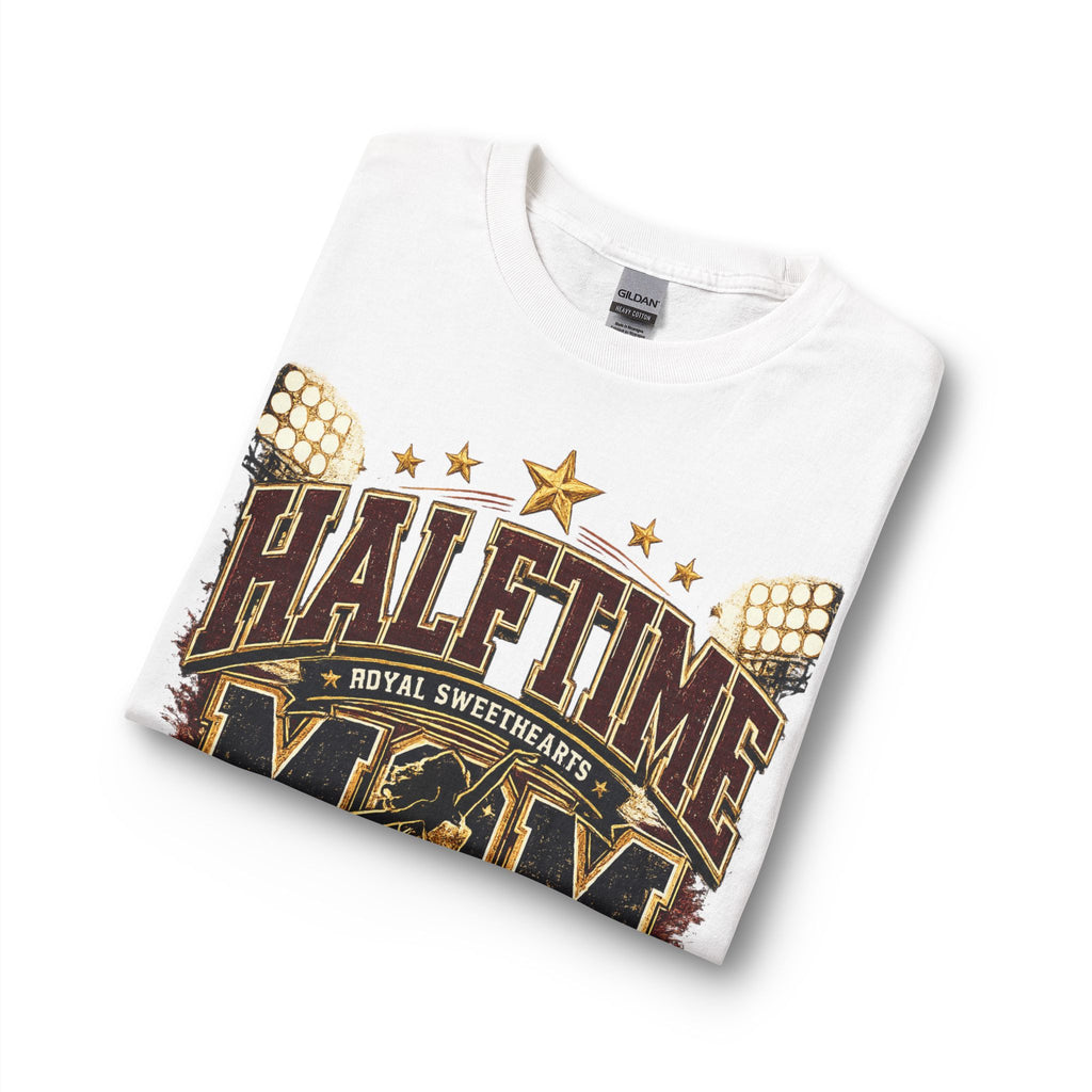 Halftime Mom Long Sleeve Tee – Football Mom Shirt (The Real Show Starts At Halftime)