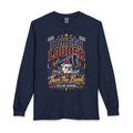 Cheer Louder Than The Band Long Sleeve T-Shirt — Bulldog Grandpa Fan Tee