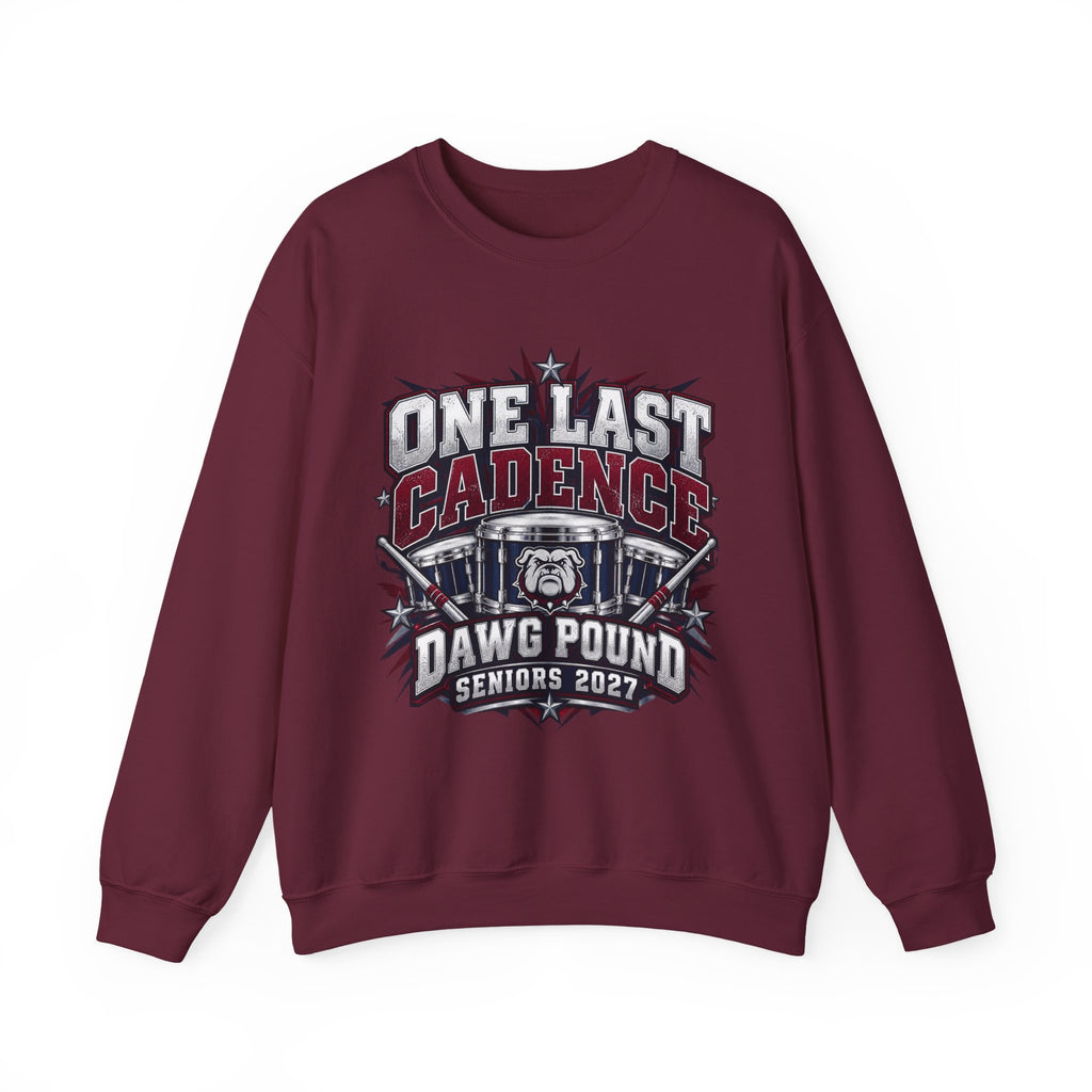 One Last Cadence Dawg Pound Seniors 2027 Sweatshirt