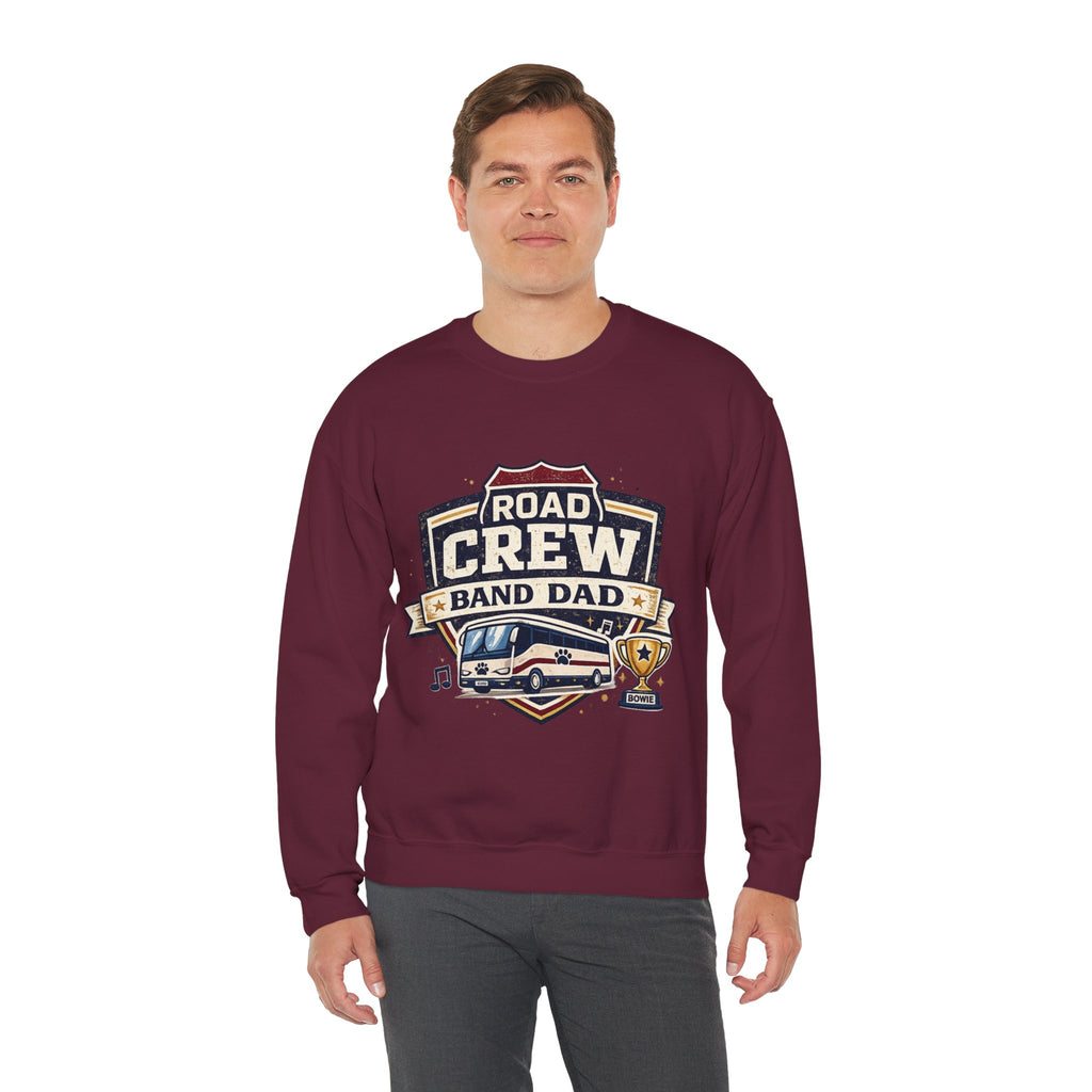 Road Crew Band Dad Sweatshirt — Touring Band Parent Gift