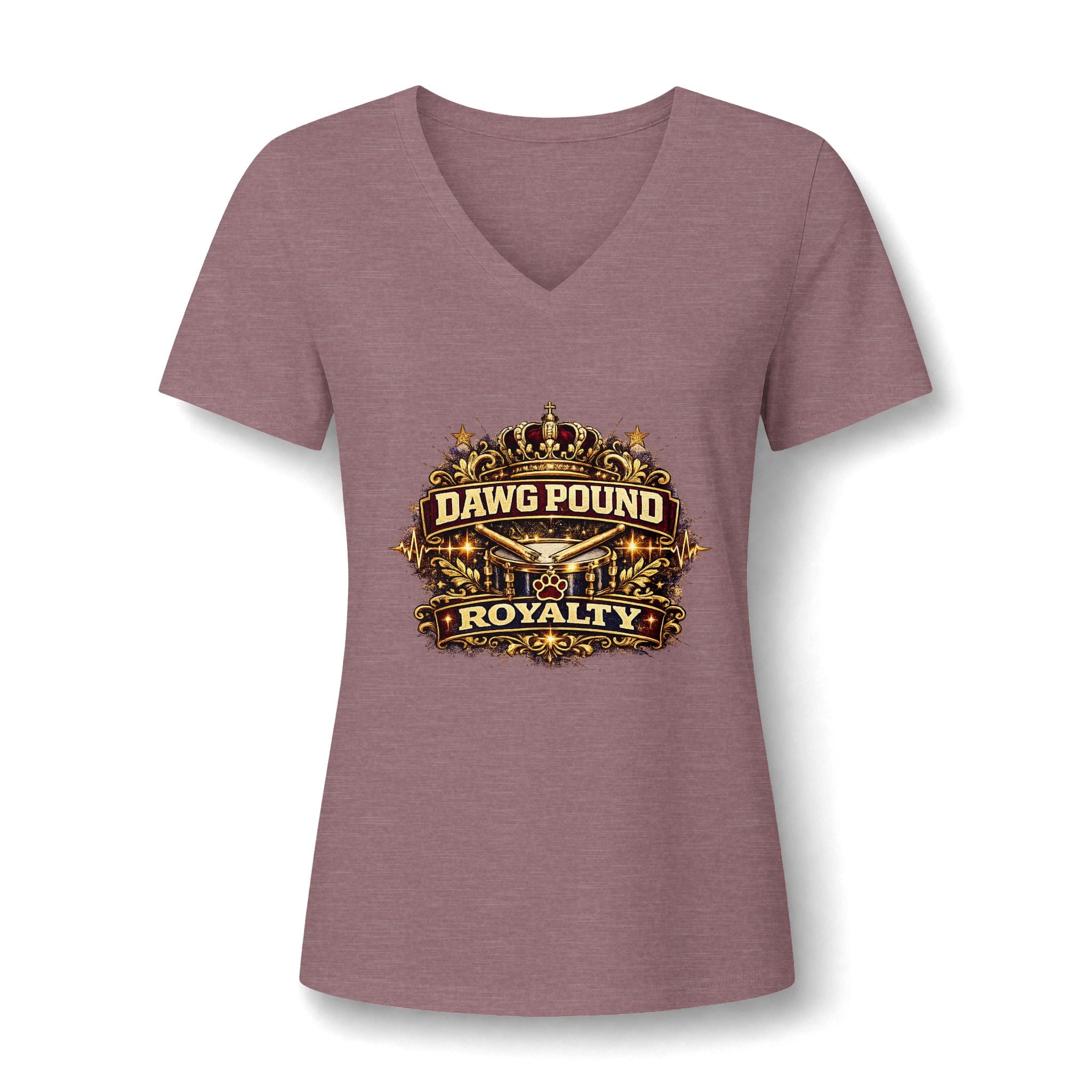 Dawg Pound Royalty V-Neck Tee