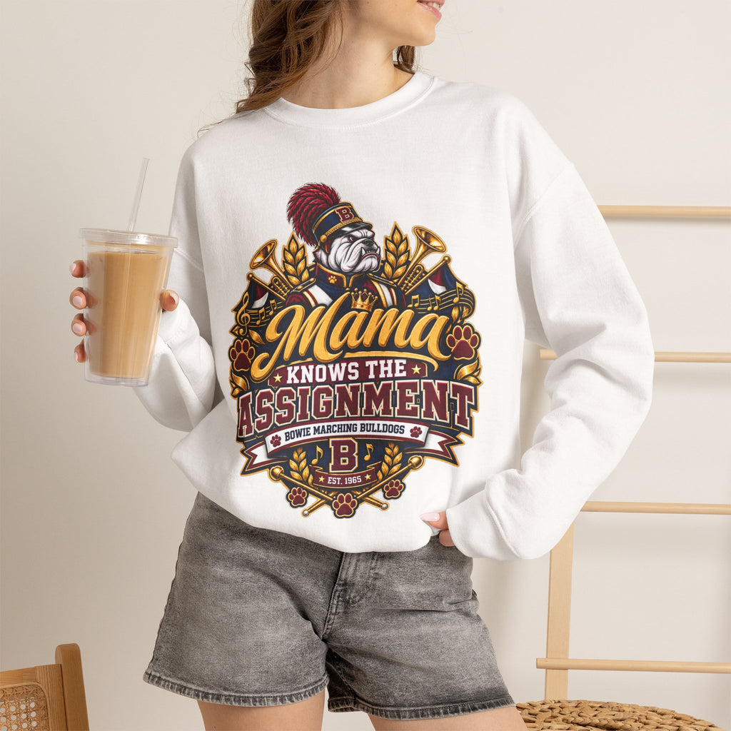 Mama Knows the Assignment Sweatshirt – Vintage Barber Shop Graphic Crewneck