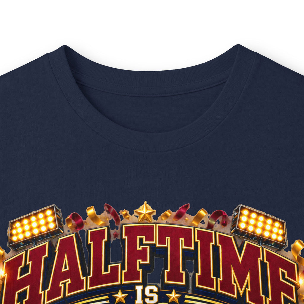 Halftime Family Business Long Sleeve Tee — Mom Football Crew Spirit