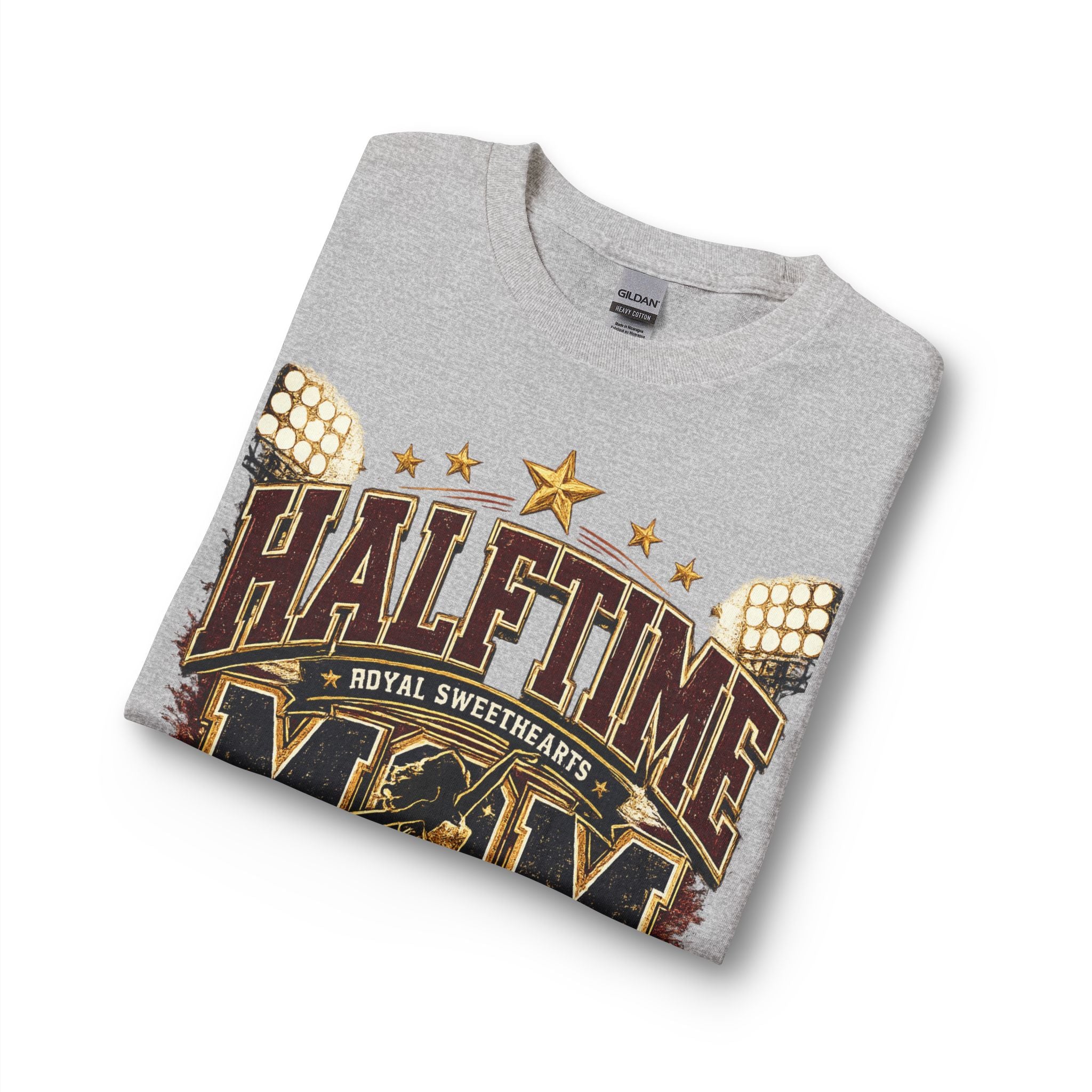 Halftime Mom Long Sleeve Tee – Football Mom Shirt (The Real Show Starts At Halftime)