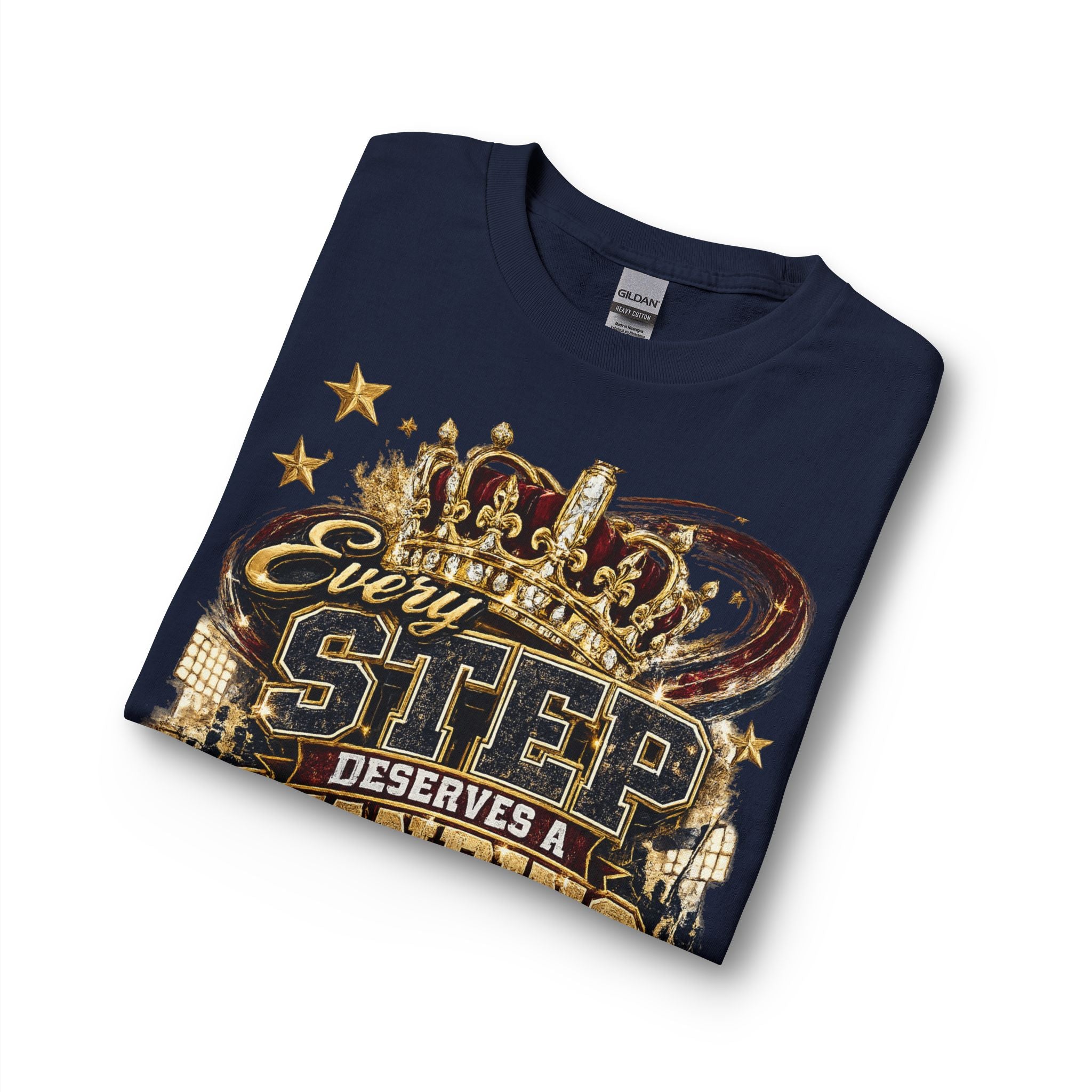 Standing Ovation Long Sleeve Tee – “Every Step Deserves a Standing Ovation” Inspirational Shirt
