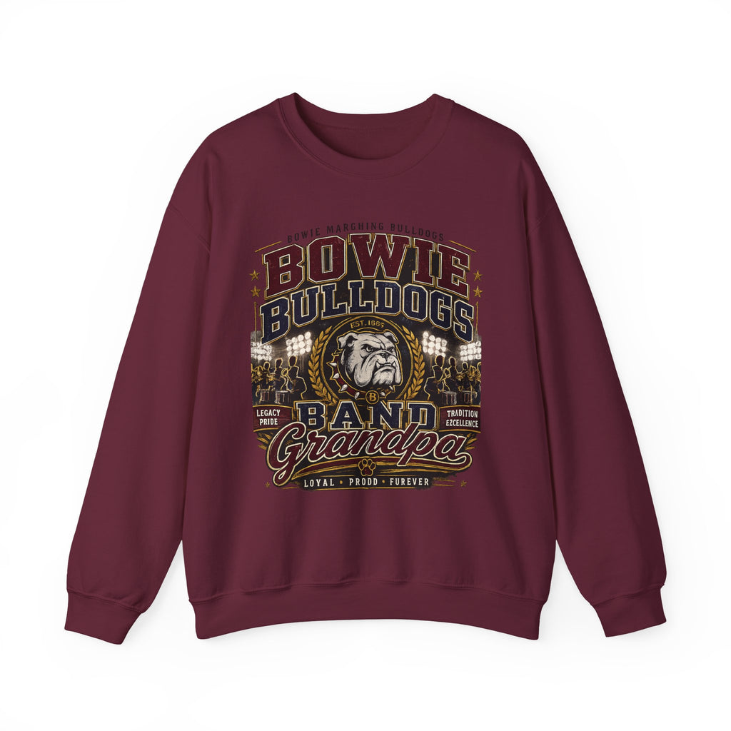 Bulldogs Band Grandpa Sweatshirt