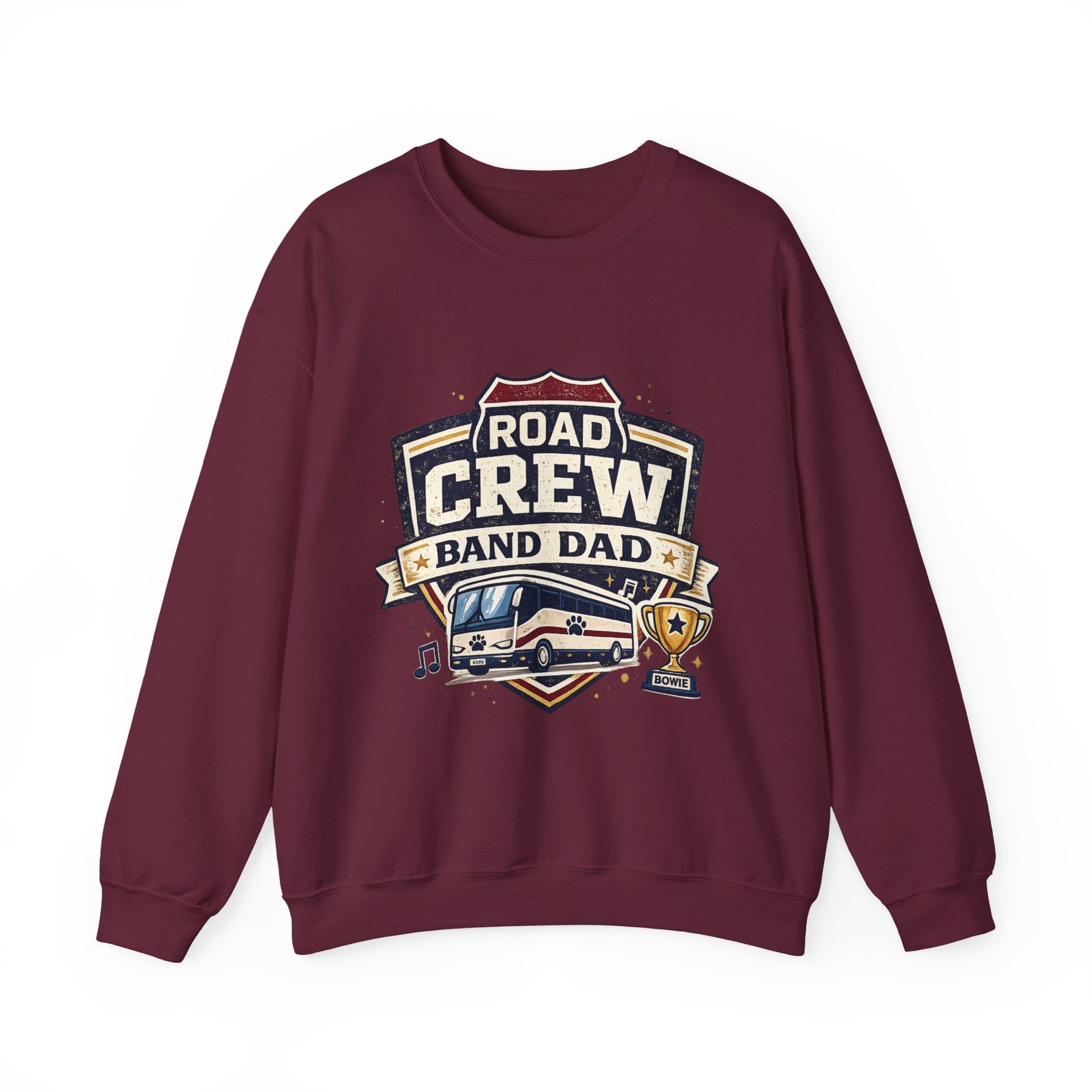 Road Crew Band Dad Sweatshirt — Touring Band Parent Gift
