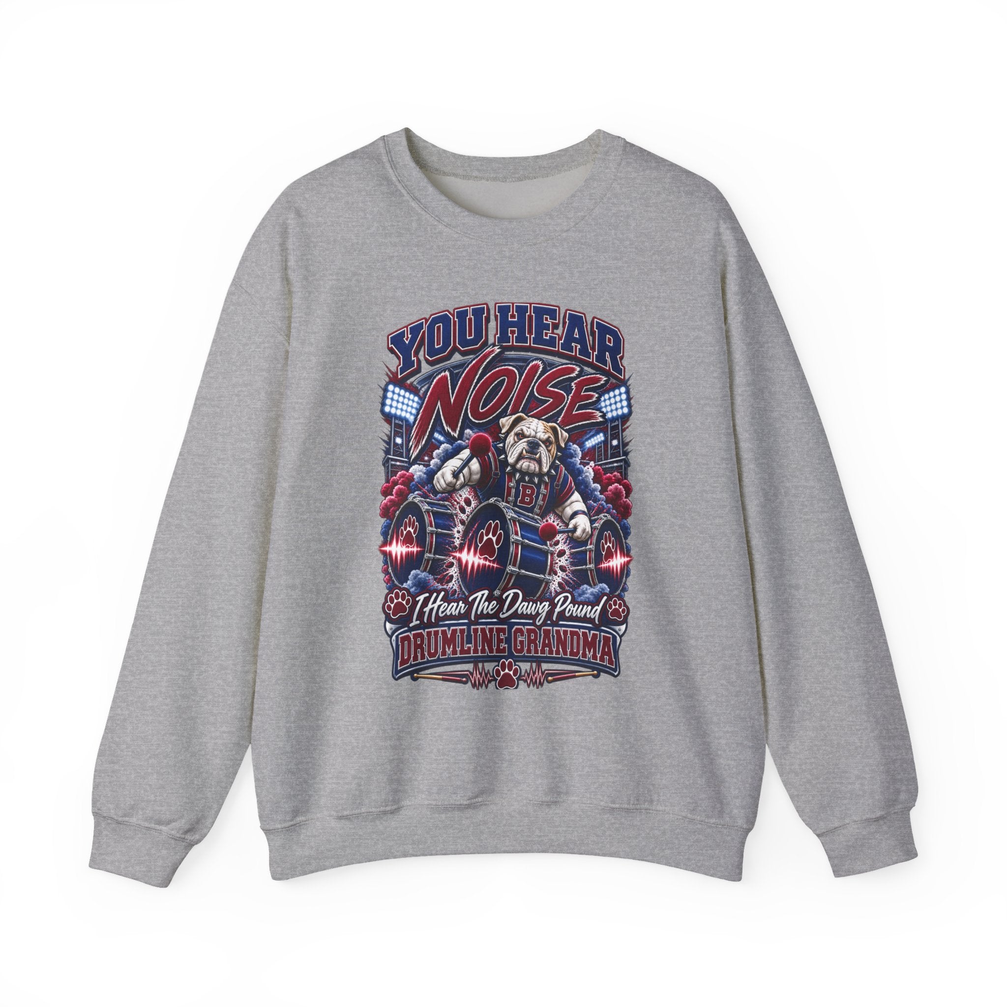 You Hear Noise Grandma Motorcycle Crewneck Sweatshirt