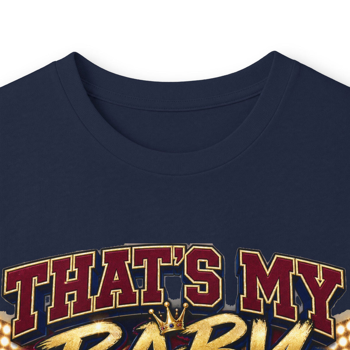 Long Sleeve Tee - "That's My Baby" Brass Band Music Bulldog Design