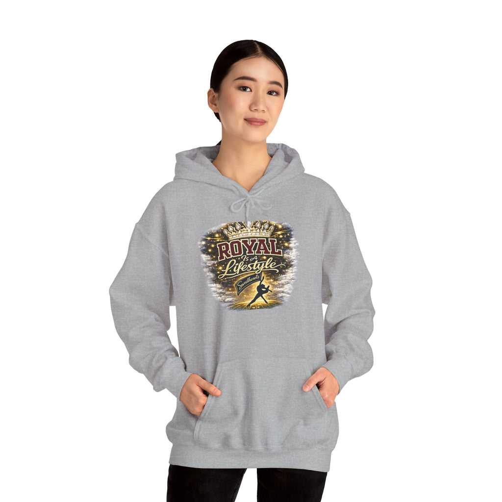 Royal Lifestyle Hoodie - Crown Graphic Pullover for Regal Streetwear