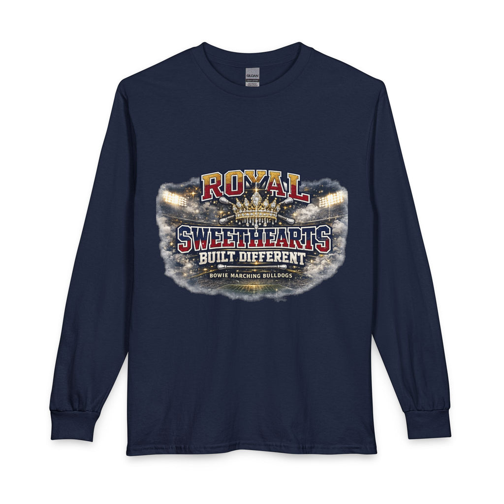 Royal Sweethearts Long Sleeve Shirt — "Built Different" Graphic